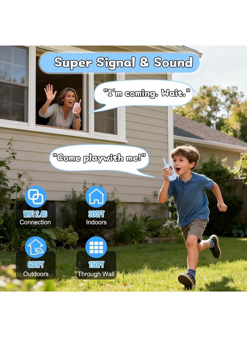 توي لاند لعبة تواصل فيديو للأطفال - تفاعل ثنائي الاتجاه بالفيديو والصوت، صوت واضح، استخدام سهل بزر واحد، لعبة تفاعلية بين الوالدين والطفل - Image 5